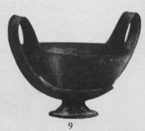 KANTHAROS (ETRUSCAN, BUCCHERO)