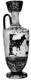 LEKYTHOS (ATHENIAN, BLACK-FIGURE)