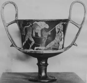 KANTHAROS (ATHENIAN, RED-FIGURE)