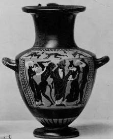 HYDRIA (ATHENIAN, BLACK-FIGURE)
