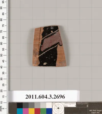 Terracotta fragment of an olpe (jug)