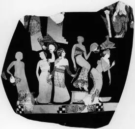KRATER, VOLUTE, FRAGMENTS (ATHENIAN, RED-FIGURE)