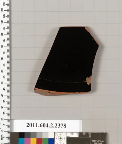 Terracotta fragment of a lid