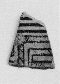 AMPHORA, NECK, FRAGMENTS (ATHENIAN GEOMETRIC, SILHOUETTE)