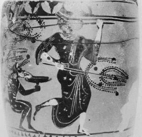 LEKYTHOS (ATHENIAN, BLACK-FIGURE)