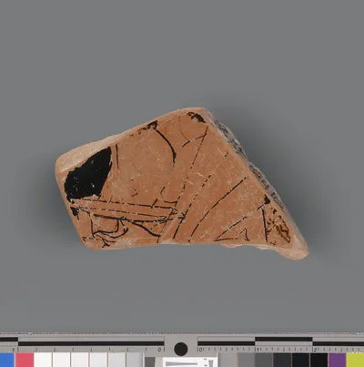 Attic Red-Figure Kylix Fragment