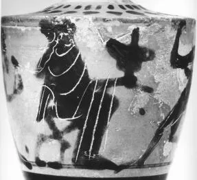 LEKYTHOS (ATHENIAN, BLACK-FIGURE)