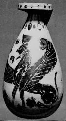 ALABASTRON (CORINTHIAN, BLACK-FIGURE)