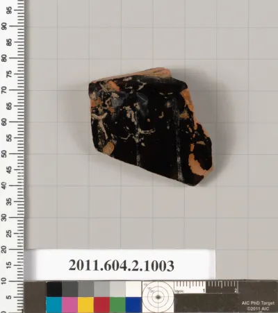 Terracotta fragment of an oinochoe (jug)