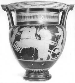 KRATER, COLUMN (ATHENIAN, RED-FIGURE)