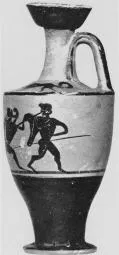 LEKYTHOS (ATHENIAN, BLACK-FIGURE)