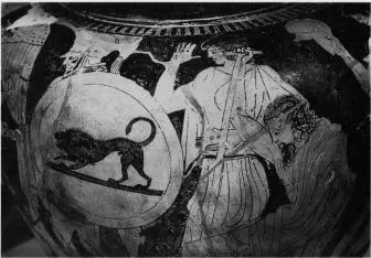 STAMNOS (ATHENIAN, RED-FIGURE)