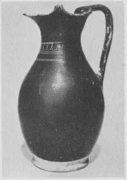 OINOCHOE (SOUTH ITALIAN, GNATHIAN, BLACK GLAZE)