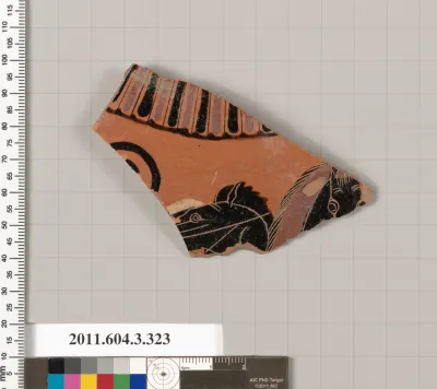 Terracotta fragment of a neck-amphora (jar)