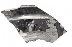 CUP C, FRAGMENTS (ATHENIAN, RED-FIGURE)