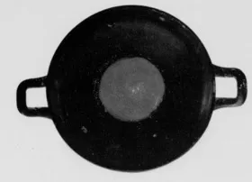 CUP C (ATHENIAN, BLACK GLAZE)