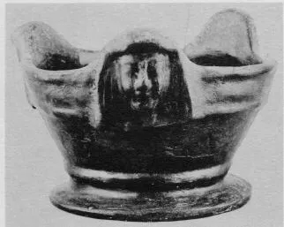 BEAKER (ETRUSCAN, BUCCHERO)