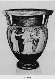 KRATER, COLUMN (ATHENIAN, RED-FIGURE)