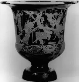KRATER, CALYX (ATHENIAN, RED-FIGURE)