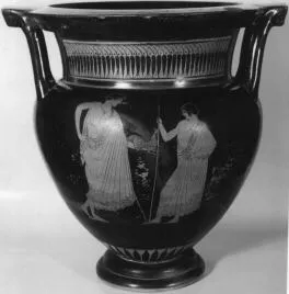 KRATER, COLUMN (ATHENIAN, RED-FIGURE)