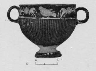 KANTHAROS (SOUTH ITALIAN, GNATHIAN, BLACK GLAZE)