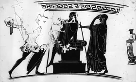 LEKYTHOS (ATHENIAN, BLACK-FIGURE)