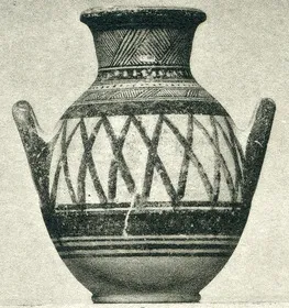 STAMNOS (CYPRIOT, IRON AGE)