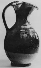 OINOCHOE (SOUTH ITALIAN, GNATHIAN, BLACK GLAZE)