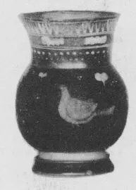 MUG (SOUTH ITALIAN, GNATHIAN, BLACK GLAZE)