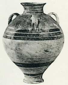 STIRRUP JAR (MYCENEAN)