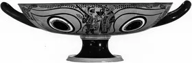 CUP A (ATHENIAN, BLACK-FIGURE)