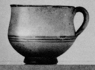 MUG (DAUNIAN, PATTERN)