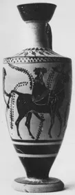 LEKYTHOS (ATHENIAN, BLACK-FIGURE)