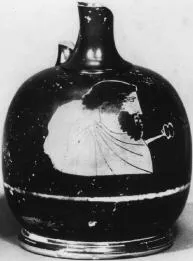 LEKYTHOS, SQUAT (ATHENIAN, RED-FIGURE)