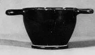 SKYPHOS (ATHENIAN, BLACK GLAZE)