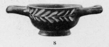 CUP, STEMLESS (SOUTH ITALIAN, GNATHIAN, BLACK GLAZE)