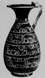OLPE (CORINTHIAN, BLACK-FIGURE)