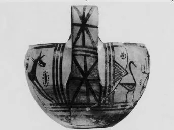 KANTHAROS (BOEOTIAN GEOMETRIC, SILHOUETTE)