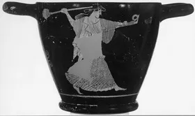 SKYPHOS, FRAGMENTS (ATHENIAN, RED-FIGURE)