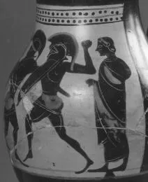OLPE (ATHENIAN, BLACK-FIGURE)