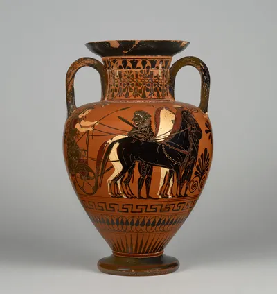 Attic Black-Figure Neck-Amphora