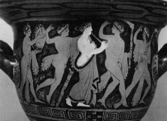 KRATER, BELL (ATHENIAN, RED-FIGURE)
