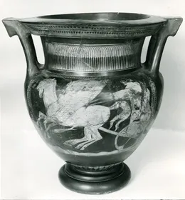 KRATER, COLUMN (ATHENIAN, RED-FIGURE)