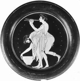 PLATE (ATHENIAN, RED-FIGURE)
