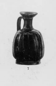 LEKYTHOS, SQUAT (CALENIAN, BLACK GLAZE)