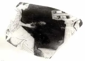 HYDRIA, FRAGMENT (ATHENIAN, RED-FIGURE)