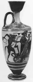 LEKYTHOS (ATHENIAN, BLACK-FIGURE)