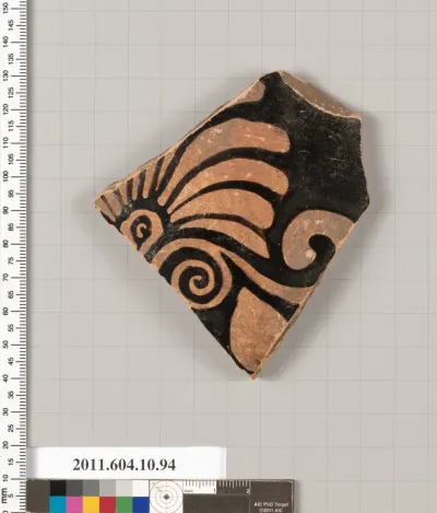 Terracotta fragment of a krater (deep bowl)