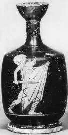 LEKYTHOS, SQUAT (ATHENIAN, RED-FIGURE)