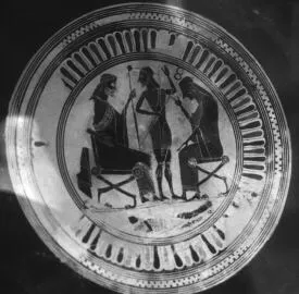 CUP, LITTLE MASTER LIP (ATHENIAN, BLACK-FIGURE)